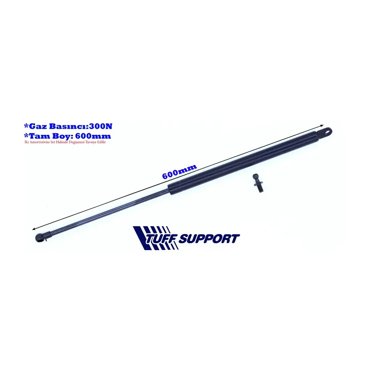 85007180 BAGAJ AMORTISORU KARTAL Y.M TEK MAFSAL DEMIR 1989 - 1990 TUFF