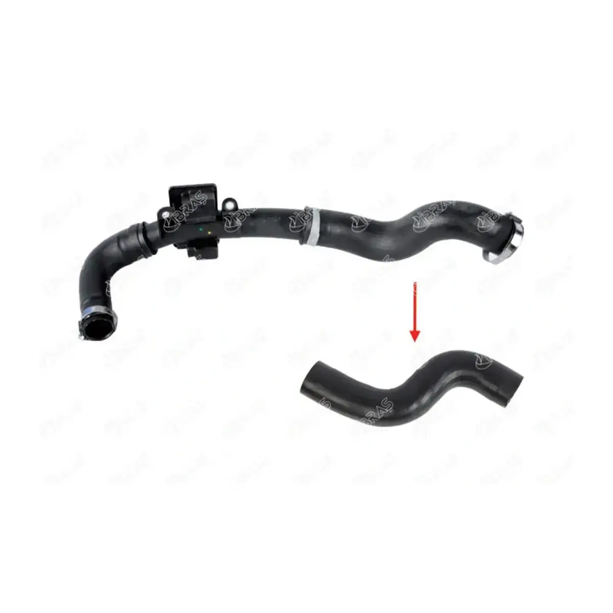 8200534296 TURBO HORTUMU BUYUK (PLASTIK BORU HARIC) NEW KANGO II 1.5DCI (85-105 HP) (KWOB) IBRAS