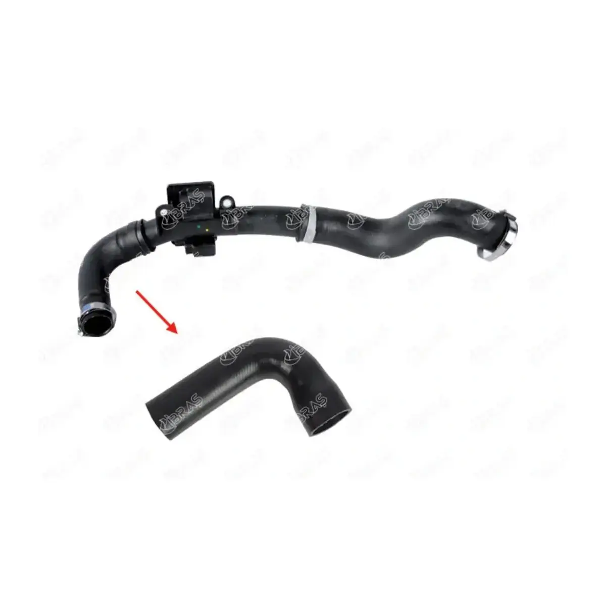 8200534296 TURBO HORTUMU KUCUK (PLASTIK BORU HARIC) NEW KANGO II 1.5DCI (85-105 HP) (KWOB) IBRAS