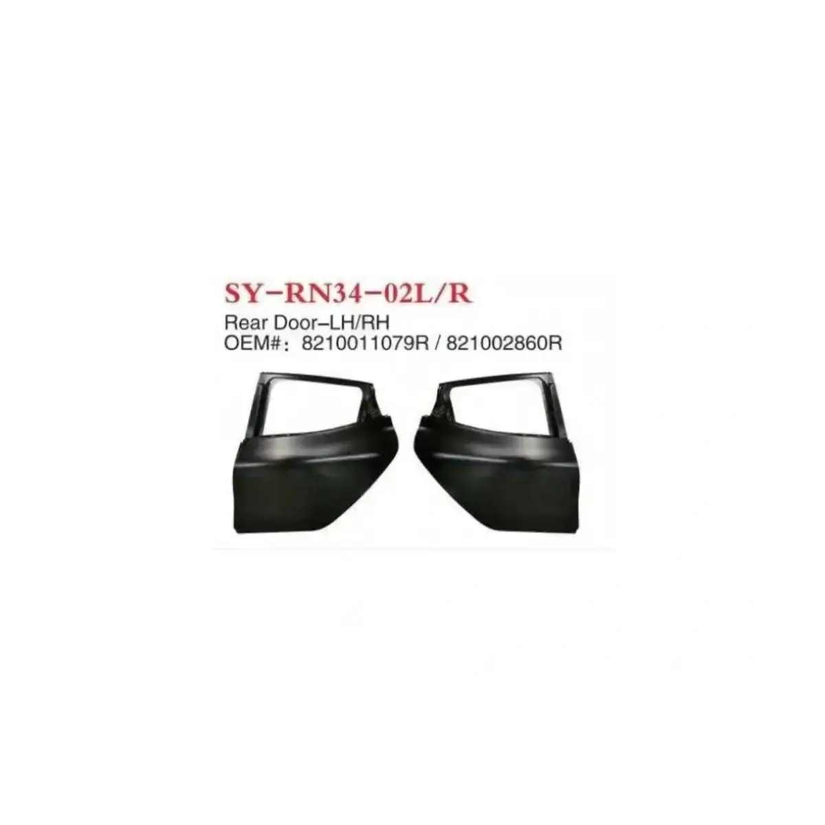 SY-RN34-02L KAPI ARKA SOL CLIO V 2020 > JUNCHENG