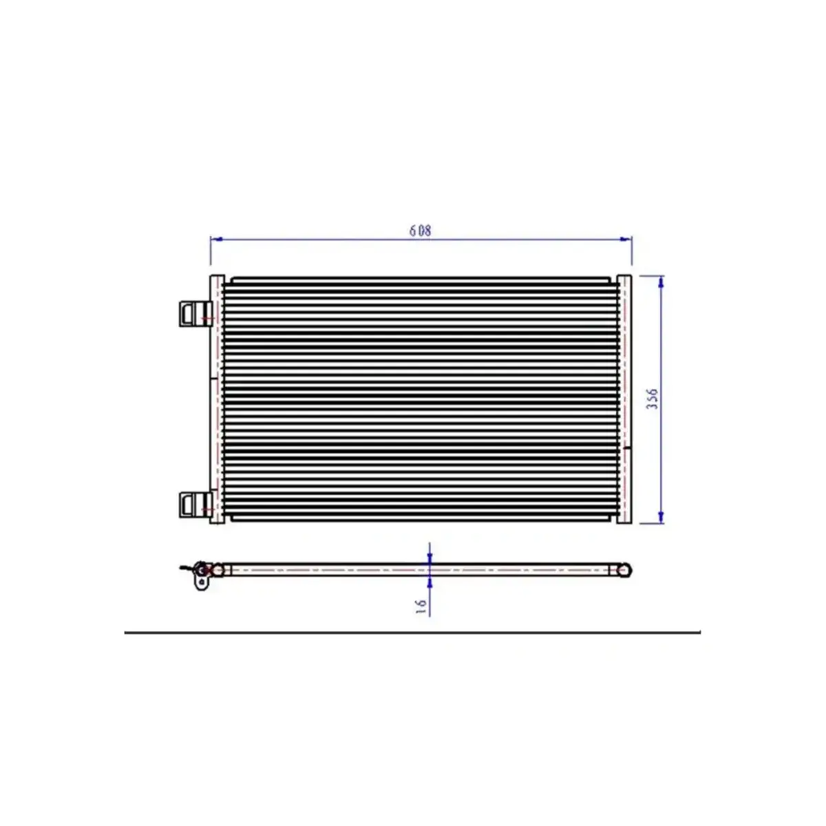 8200455795 KLIMA RADYATORU KANGO III 08> CITAN 12> ORIS