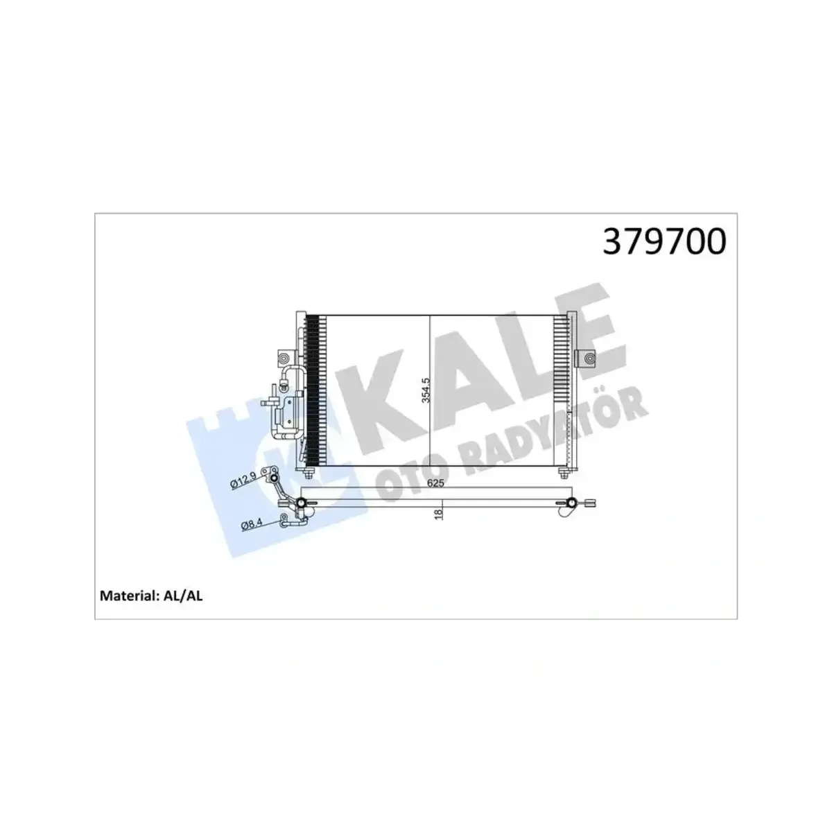 97606-29000 KONDENSER COUPE-ELANTRA II AL AL KALE