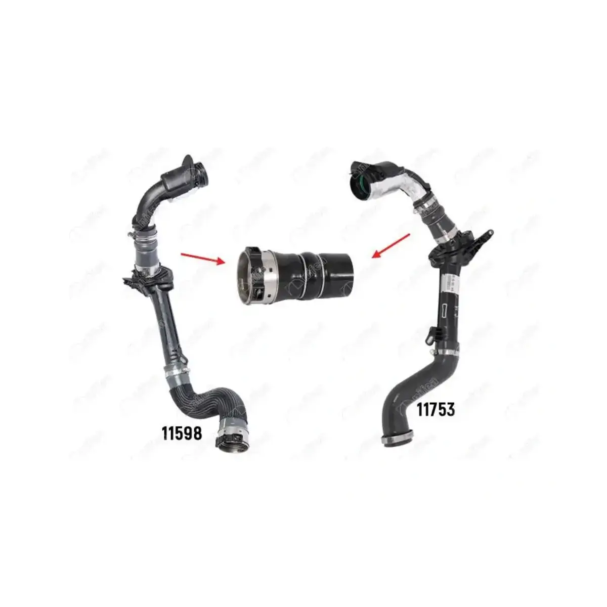 8200687468 TURBO HORTUMU KUCUK PLASTIK PARCA HARIC MEGANE III NIFEA