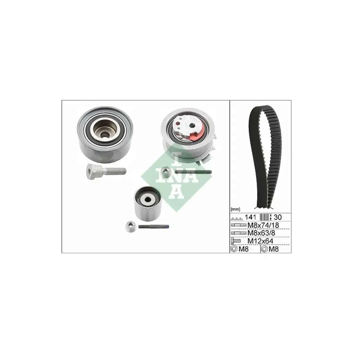 03G198119A TRIGER SETI PASSAT JETTA GOLF V OCTAVIA TOLEDO A3 A6 2.0 TDI 2007-2011 (BKP-BKD-BRE-BLB) INA