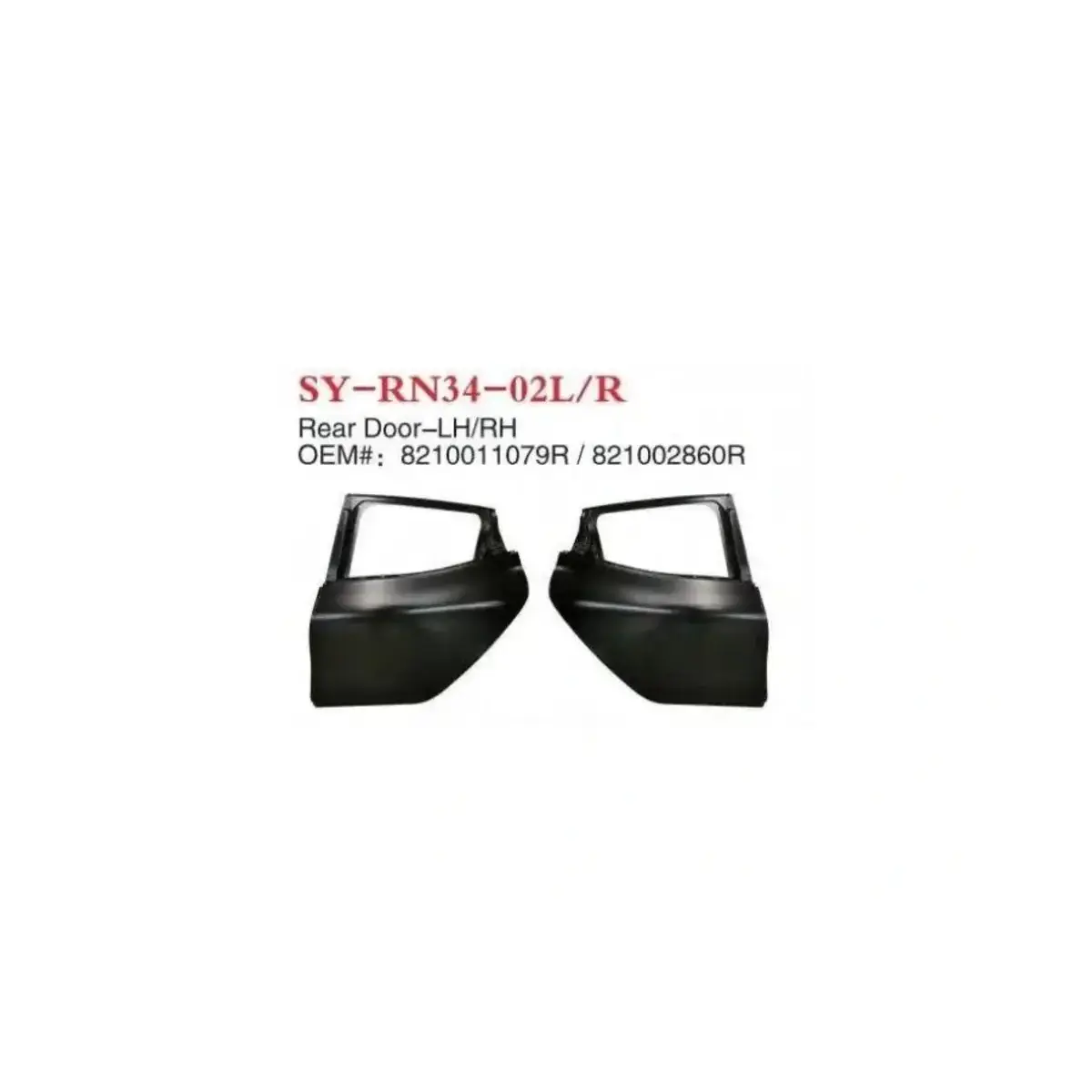 SY-RN34-02R KAPI ARKA SAG CLIO V 2020 > JUNCHENG