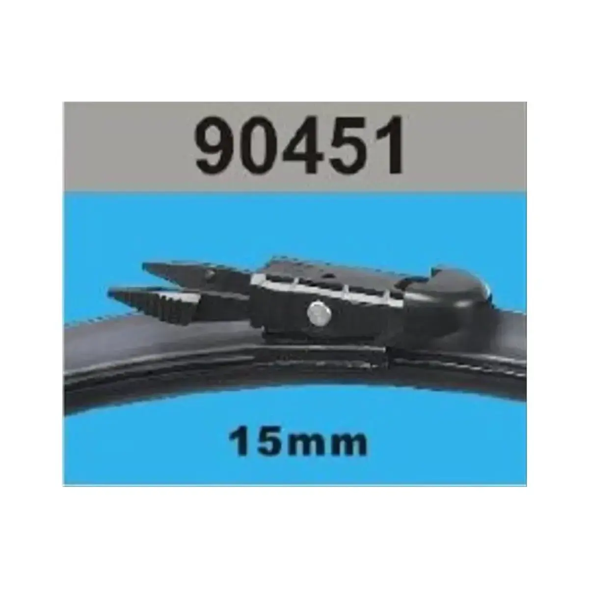 90451 MUZ TIPI ADAPTORLU SILECEK SET LEON 2 1P1 2005 -2012 26 + 26 650mm + 650mm 15mm Tırnak GeCISlI RBW