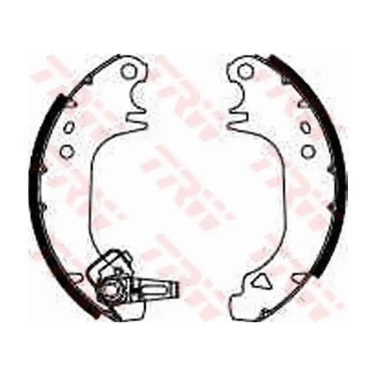 GS8322 BALATA KAMPANA ARKA AX 1986 - 1998 BX 1986 - 1992 SAXO 1996 - 2004 TRW