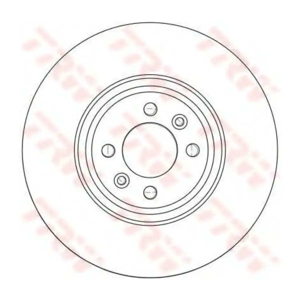 7701207897 FREN DISKI ON HAVALI SCENIC II 03>08 GRAND SCENIC II 03>08 (300x24x 4DELİK) TRW