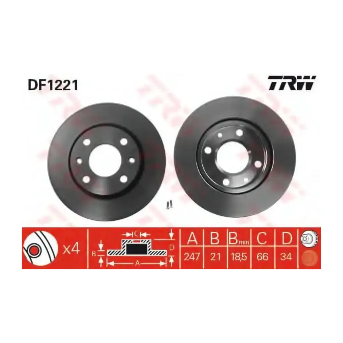 DF1221 FREN DISKI ON HAVALI P106 I II 91-02 P206 98=> P306 93-01 SAXO 96-03 XSARA 97-00 TRW DF1221 FREN DISKI ON HAVALI P106 I II 91-02 P206 98=> P306 93-01 SAXO 96-03 XSARA 97-00 TRW