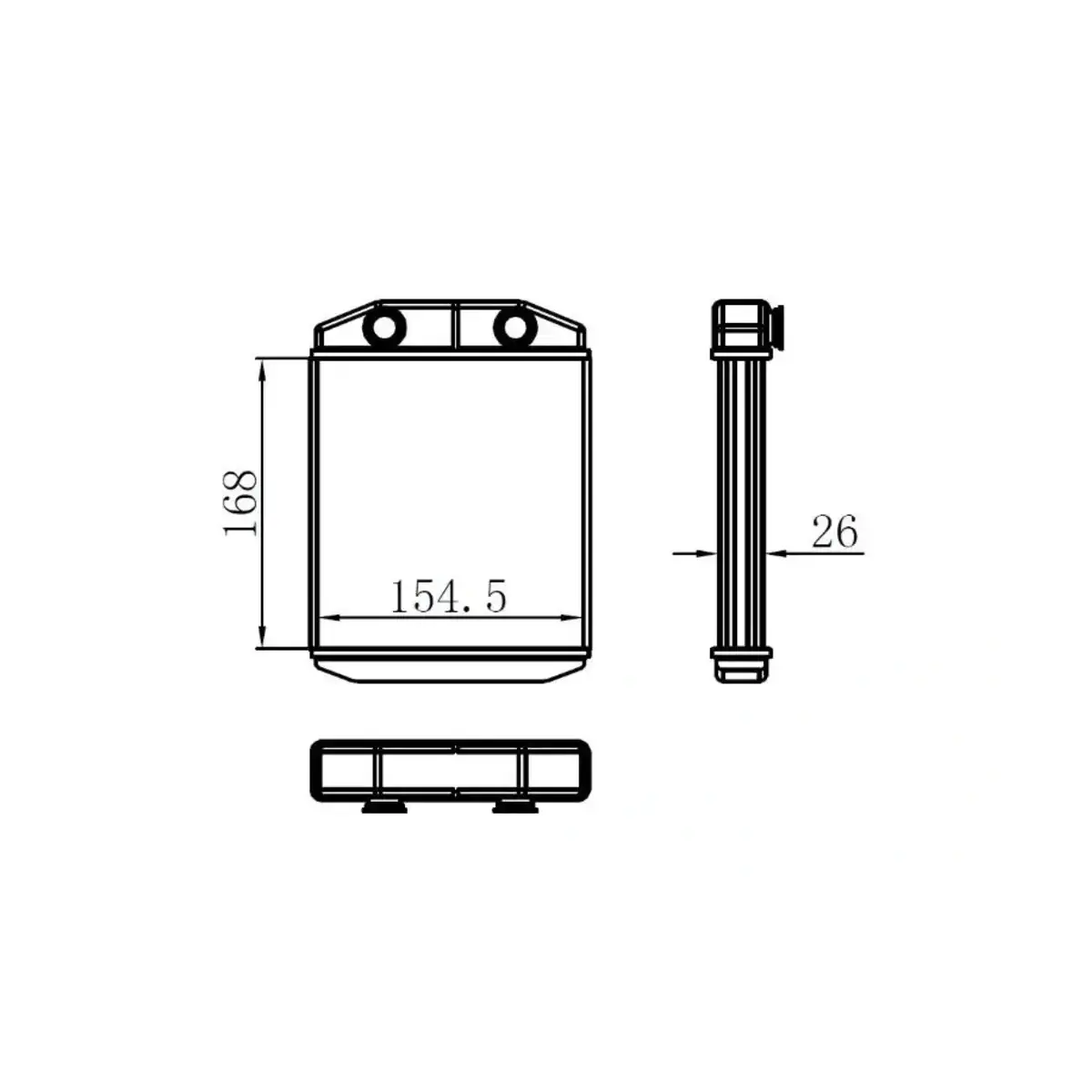 27140JY10A KALORIFER RADYATORU KALEOS ORIS