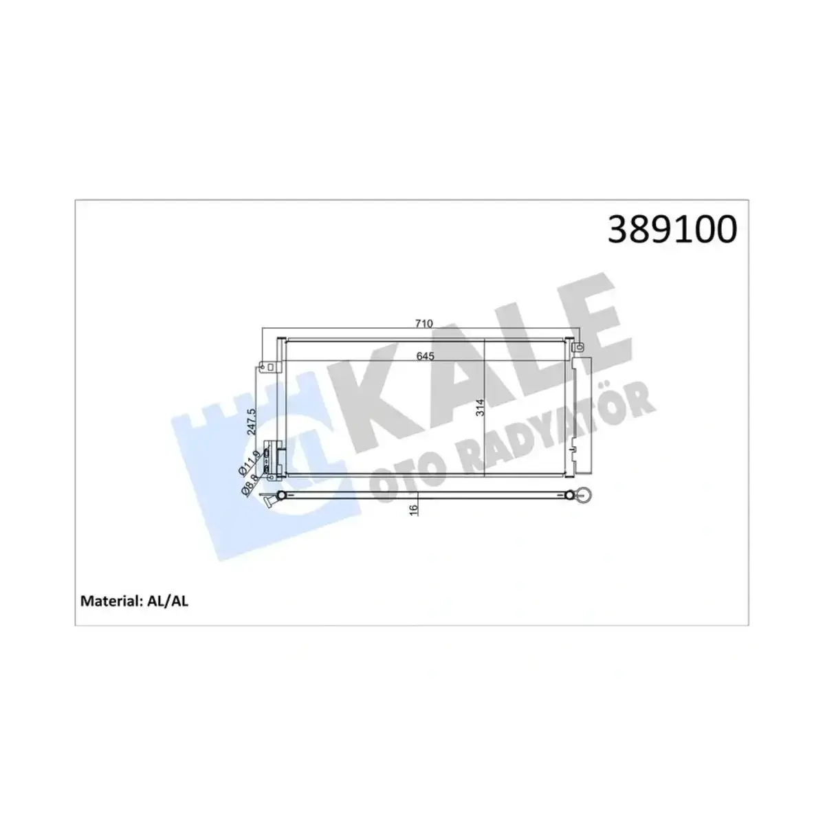 1850158 KLIMA RADYATORU CORSA D-COMBO 06> FIAT GRANDE PUNTO-BRAVO II-LINEA 1.3-1.7 CDTI-MTJ 1.6T KALE 1850158 KLIMA RADYATORU CORSA D-COMBO 06> FIAT GRANDE PUNTO-BRAVO II-LINEA 1.3-1.7 CDTI-MTJ 1.6T KALE