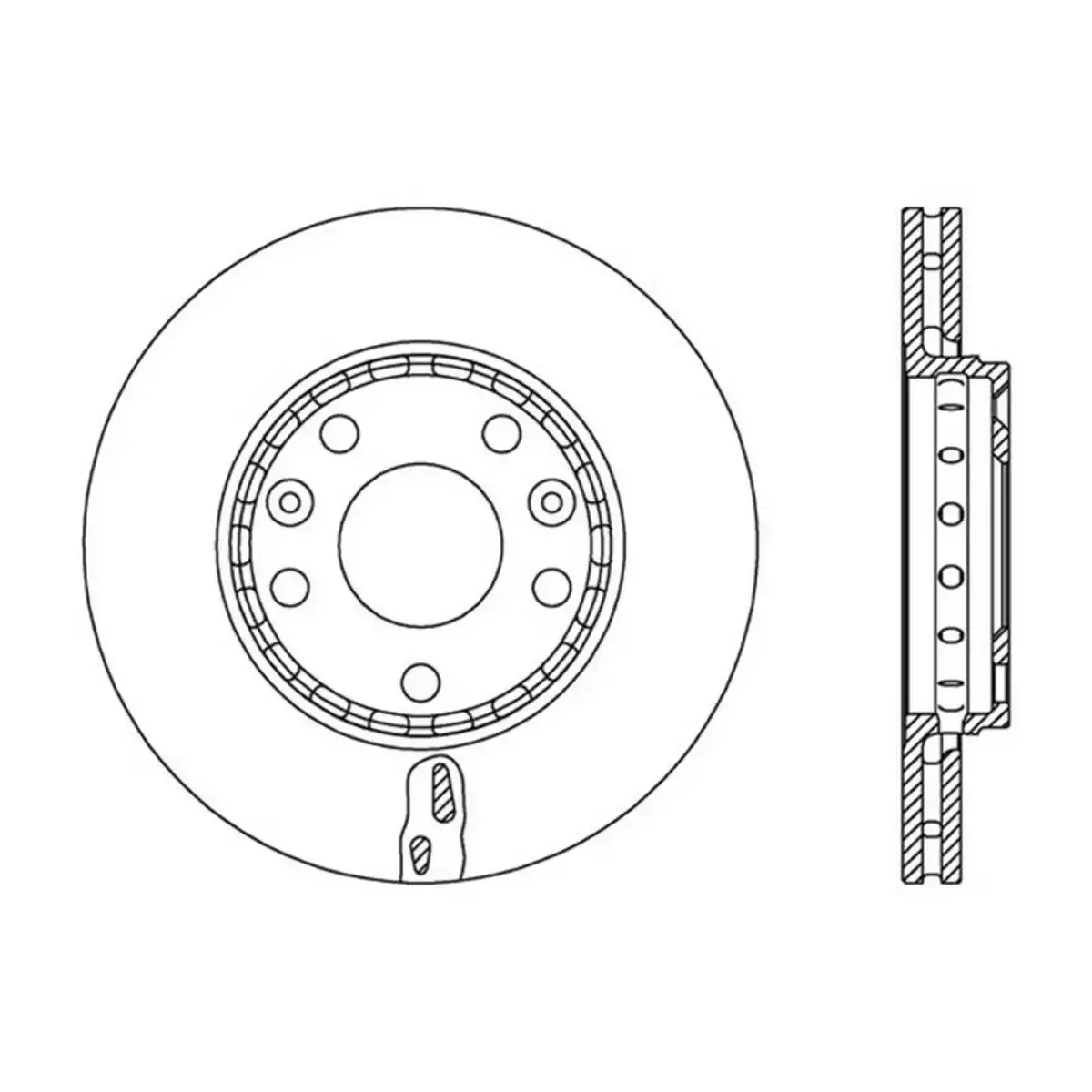 402067902R FREN DISKI ON HAVALI MEGANE III 09>FLUENCE 09> DUSTER 10> EXPRESS 21> JUKE (F16) 19> 1.5 dCi (280x24 TRW