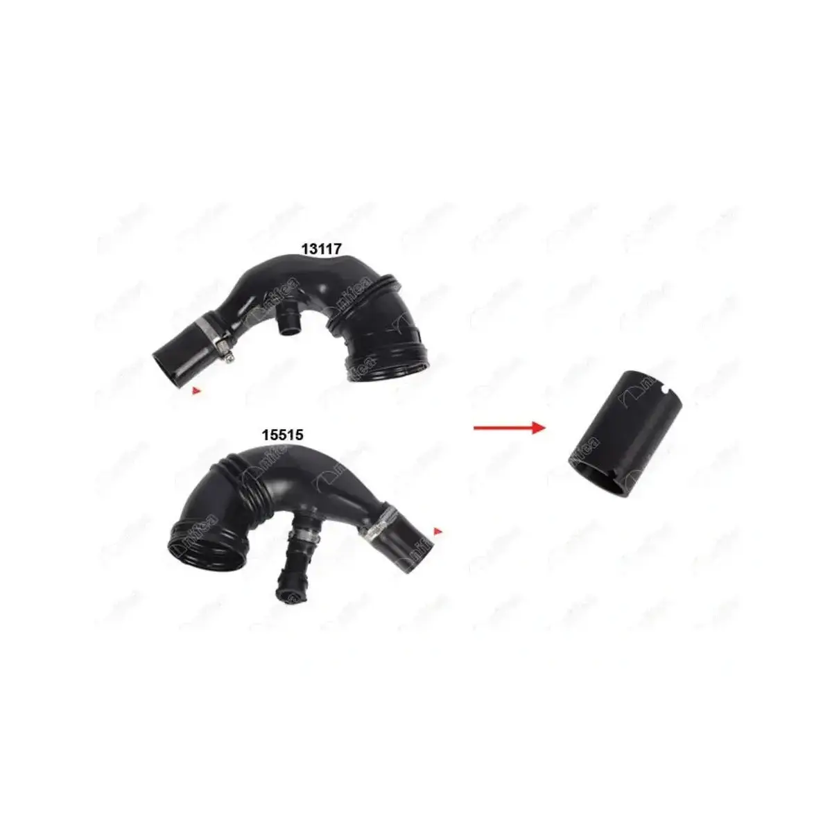 51897150 TURBO BORUSU HORTUMU FIORINO-LINEA 1.3 MTJ 07=> (3 NIFEA