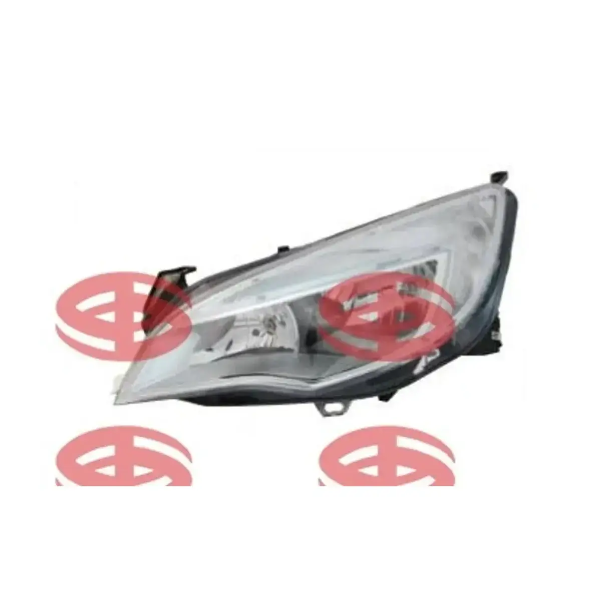 1216181 FAR ELEKTRIKLI MOTORLU KROM SOL ASTRA 2010 - TYC