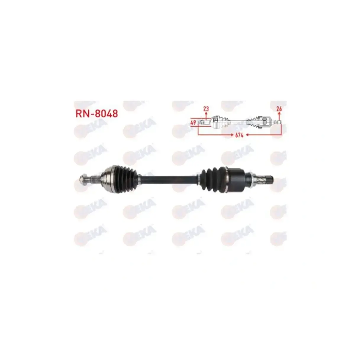 391010737R AKS KOMPLE SOL CLIO SYMBOL THALIA 2010 ABSLI 1.5 DCI VEKA