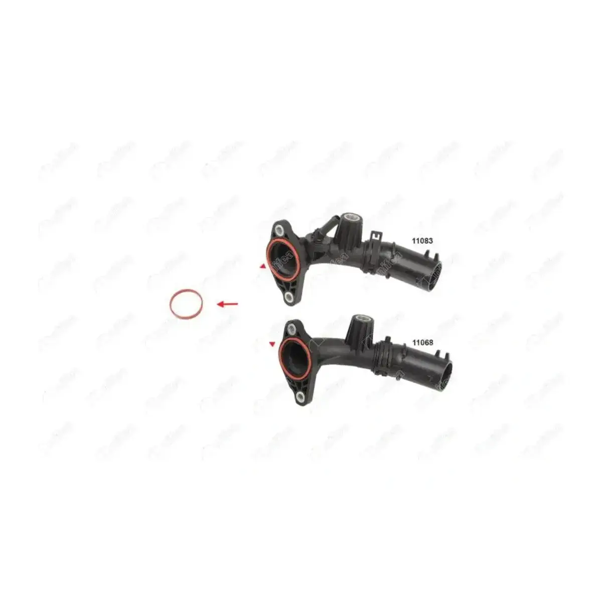 6081400500 EGR BORUSU CONTASI CLIO V KADJAR KANGO MEGANE IV NIFEA