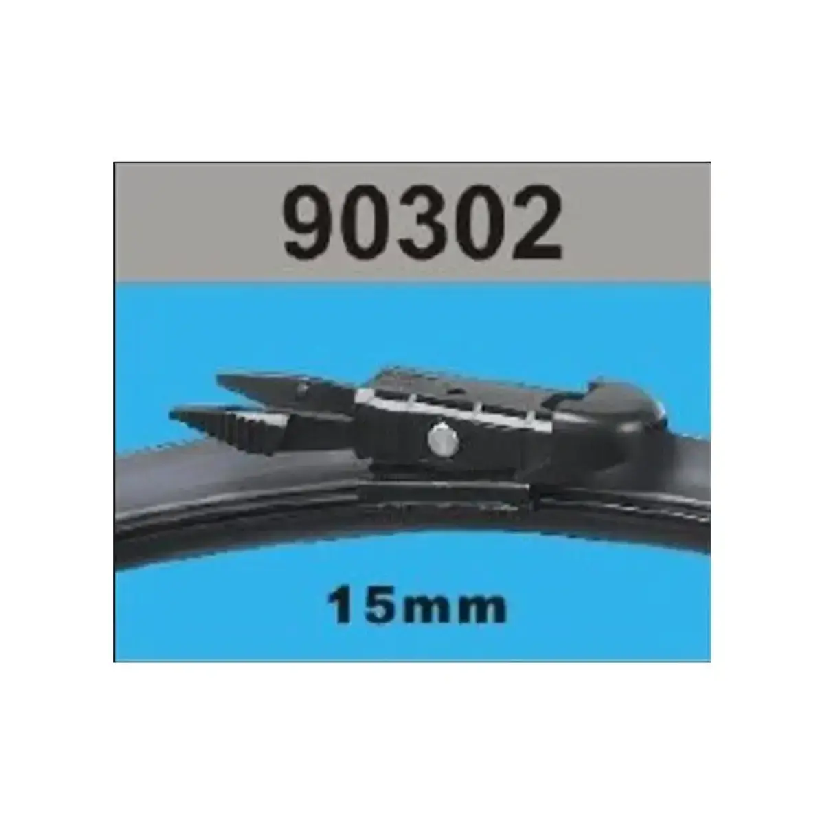90302 MUZ TIPI ADAPTORLU SILECEK SET CORSA D 2006 -2014 26 + 16 650mm + 400mm 15mm Tırnak GeCISlI RBW