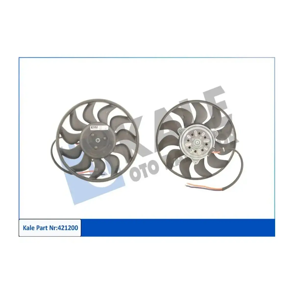8E0959455B FAN MOTORU A4-A6 (SAG) 200W 280mm KALE