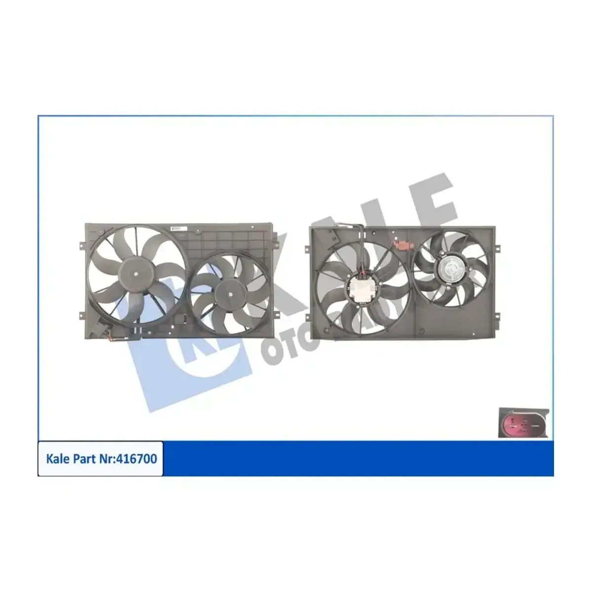 1K0121207BB FAN MOTORU ( BUYUK OLAN )(220W - 363 MM) GOLF 5-6-PASSAT-JETTA-CADDY 3-A3-OCTAVIA-SUPERB-LEON 1.4-1. KALE
