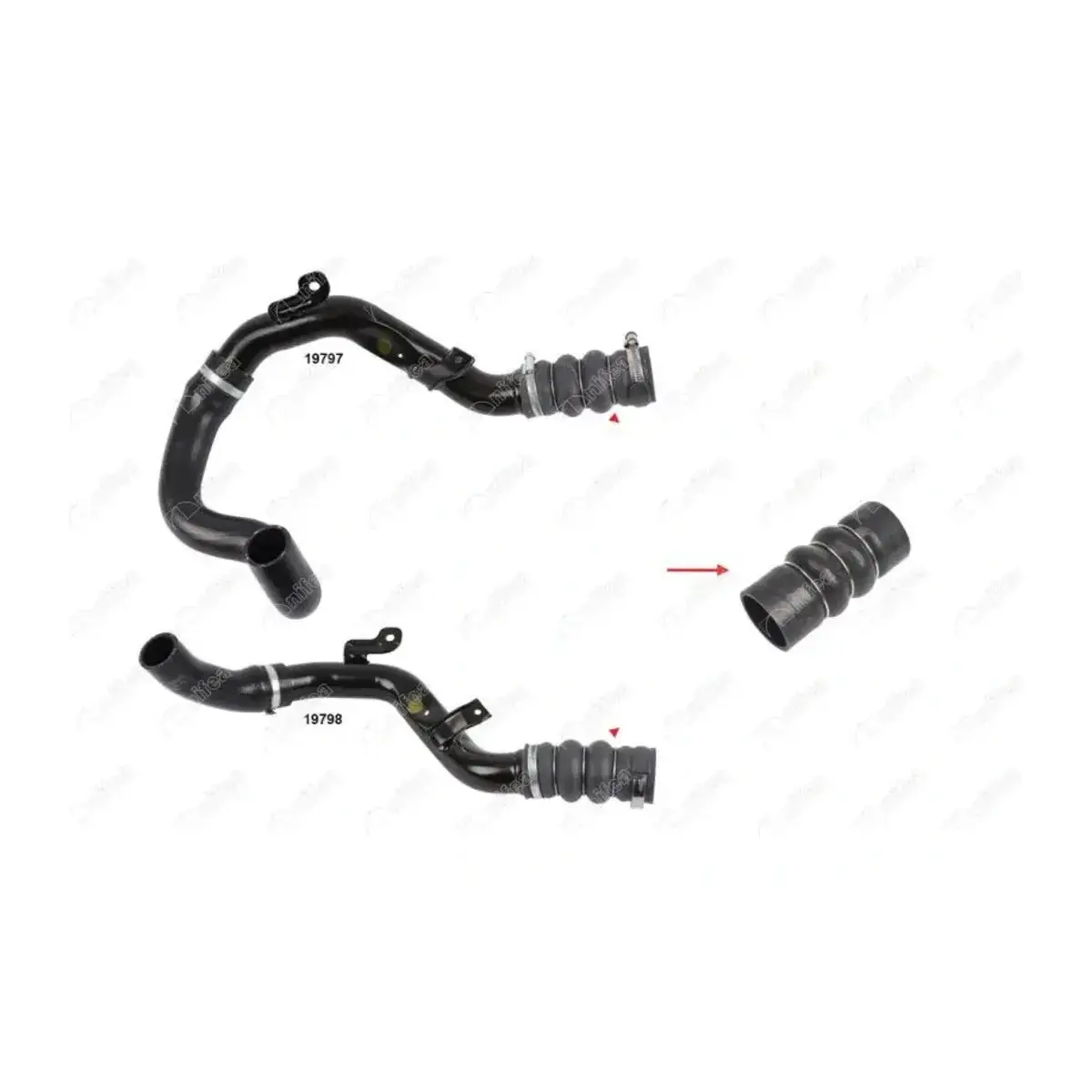 NIFEA 19819 TURBO HORTUMU TOURNEO CONNECT 1.8 TDCI NIFEA