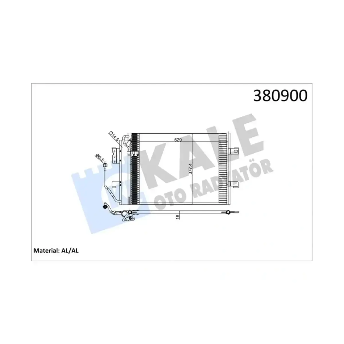 1685000254 KONDENSER A 140-A 160-A 170-A 190 AL AL KALE