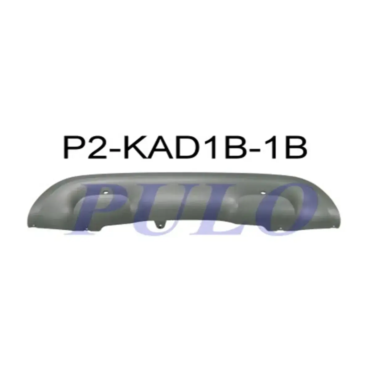 850B22266R ARKA TAMPON ALT KAPLAMA KADJAR SENSORLU PULO