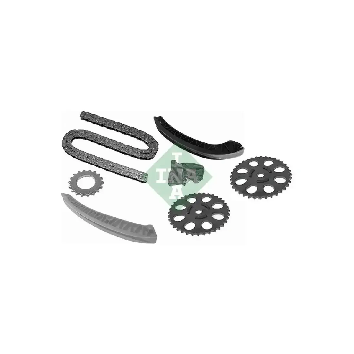 03E109229A EKSANTRIK ZINCIR SETI (2 ADET DİSLI İLE ) POLO CORDOBA IBIZ FABIA 1.2 01> INA