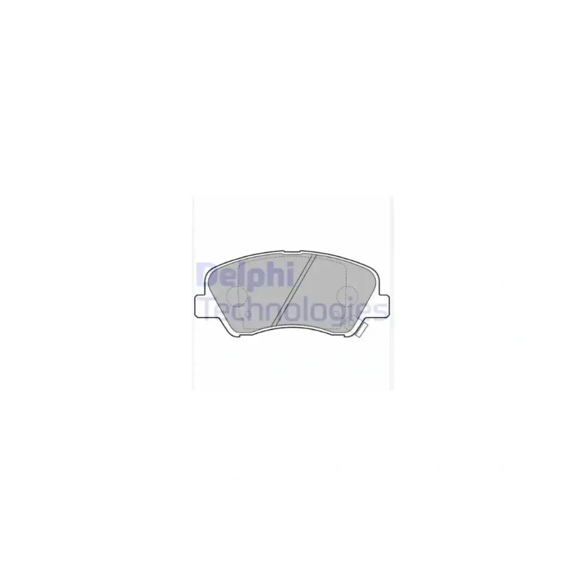 581011RA05 FREN BALATASI ON ACCENT BLUE 2012- RIO 2011- DELPHI