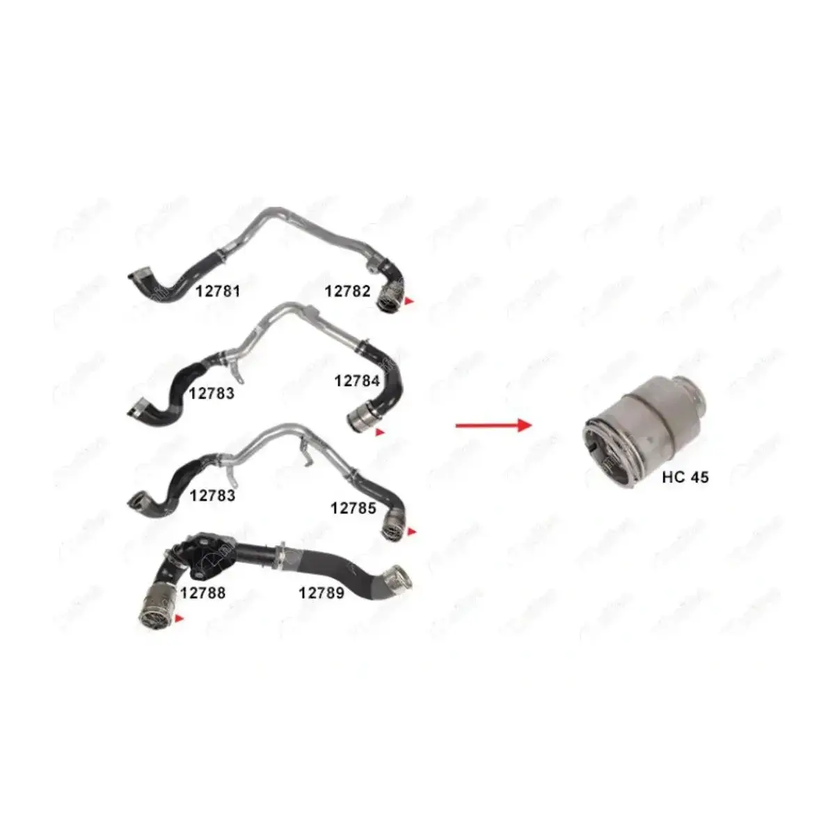 144607250R REZONATOR HC 45 MASTER III MOVANO NV400 NIFEA