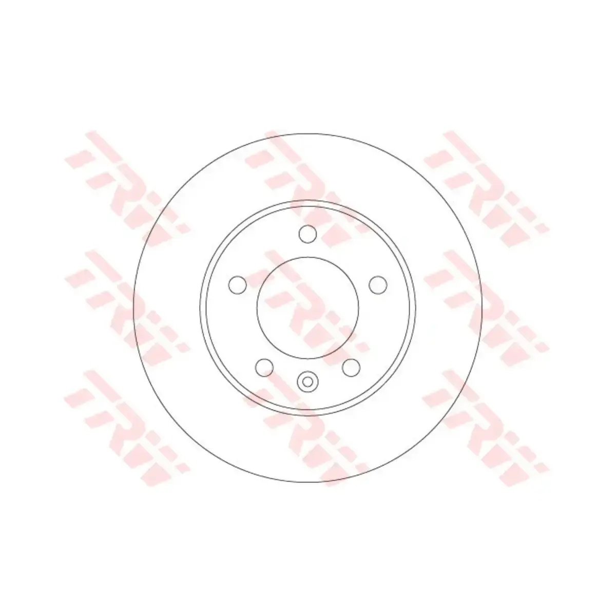 DF6120 FREN DISKI ARKA DELIKSIZ MASTER III MOVANO NV4002.3 DCI 2010=> (TEK TEKER) TRW