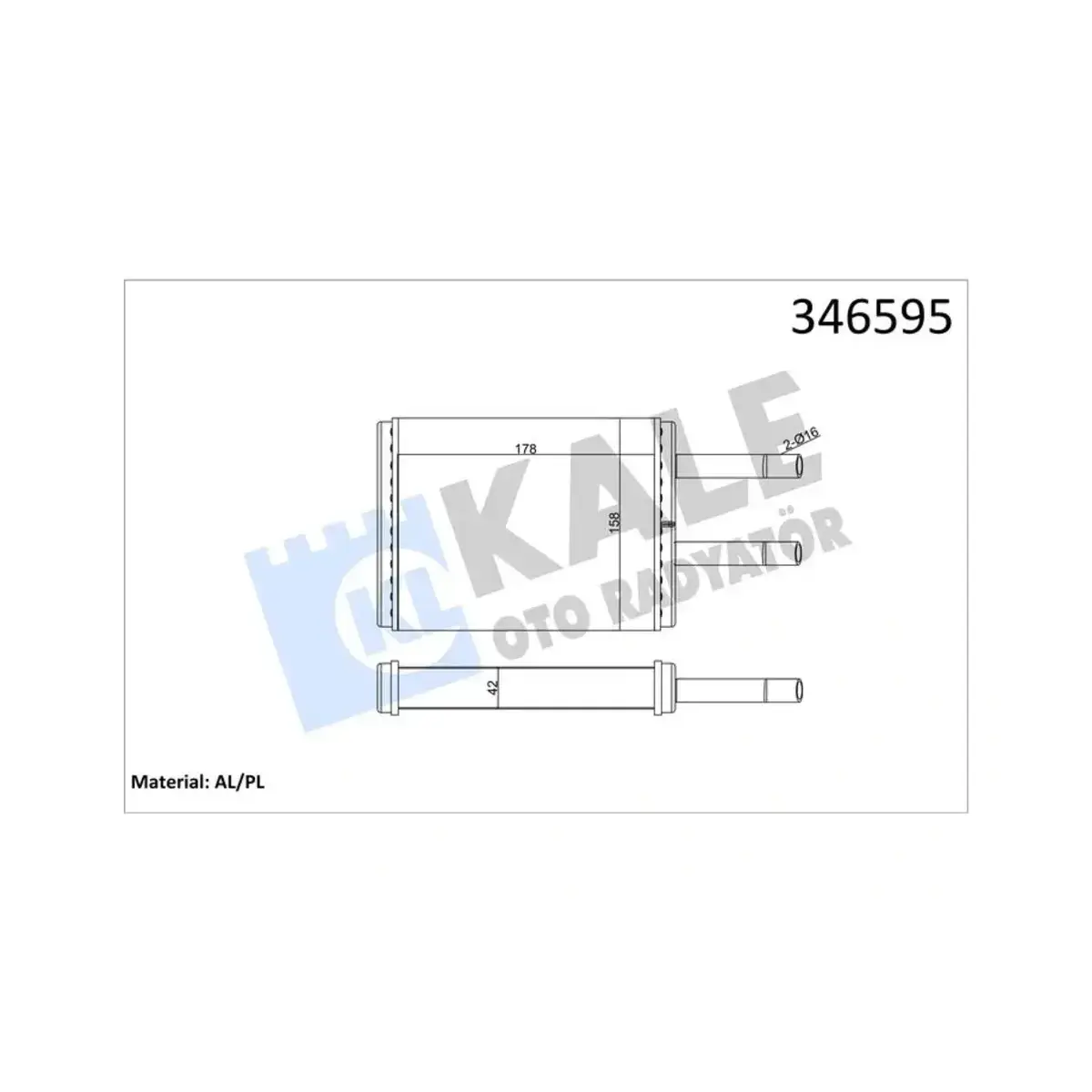 GA5R61130A KALORIFER 626 IV-MX-6-XEDOS 6 AL MKNK KALE