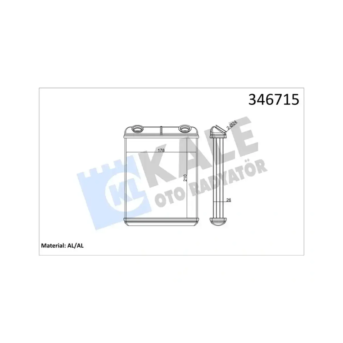 7701206524 KALORIFER ESPACE IV-LAGUNA II-VELSATIS NAC AL BRZ KALE
