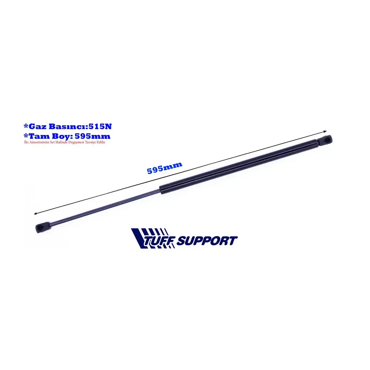 7700828454 BAGAJ AMORTISORU MEGANE SCENIC HB 1997 - 2008 TUFF