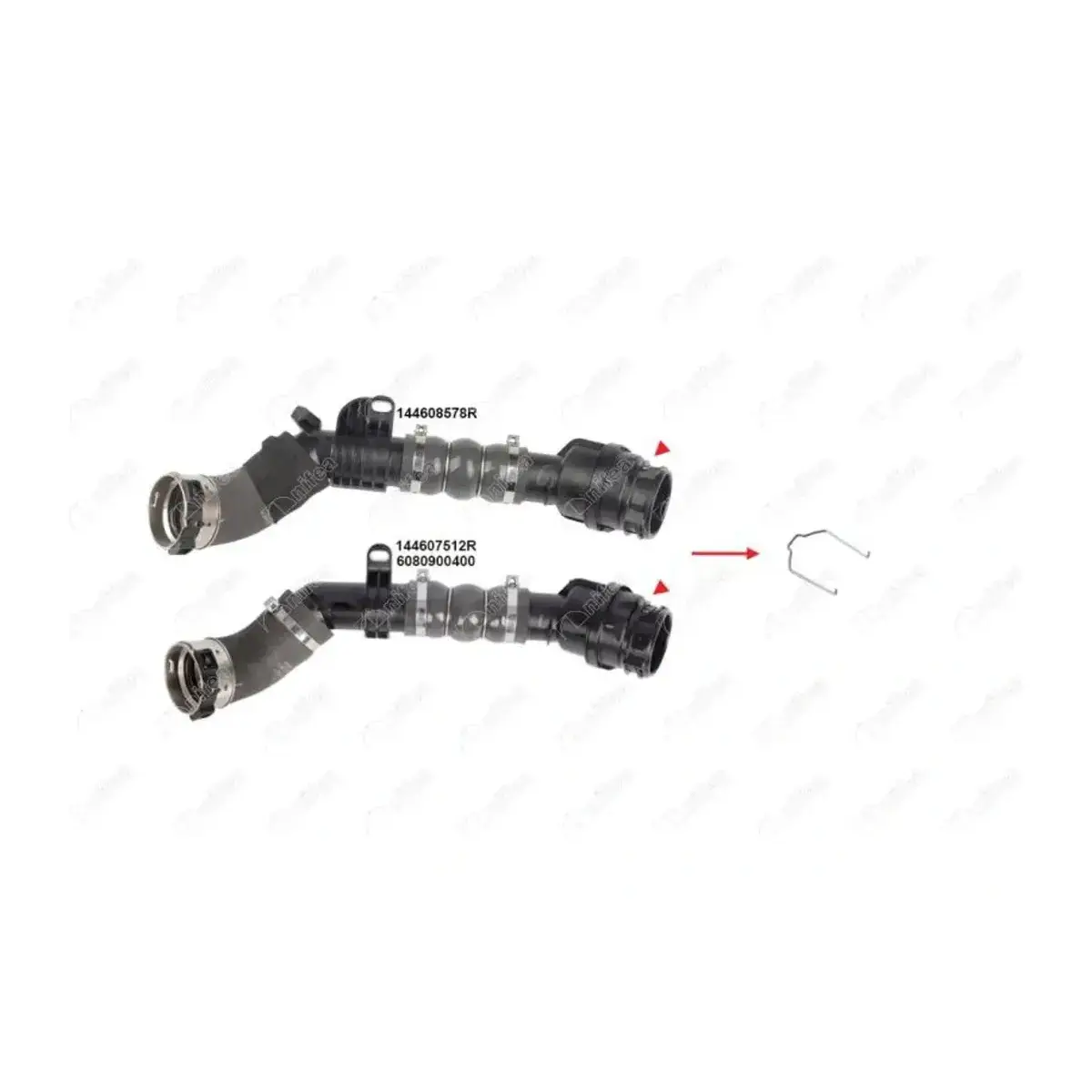 6080900400 TURBO BORUSU SEKMANI CLIO V MEGANE IV KANGO III CAPTUR II DUSTER LOGAN LODGY SANDERO II NIFEA