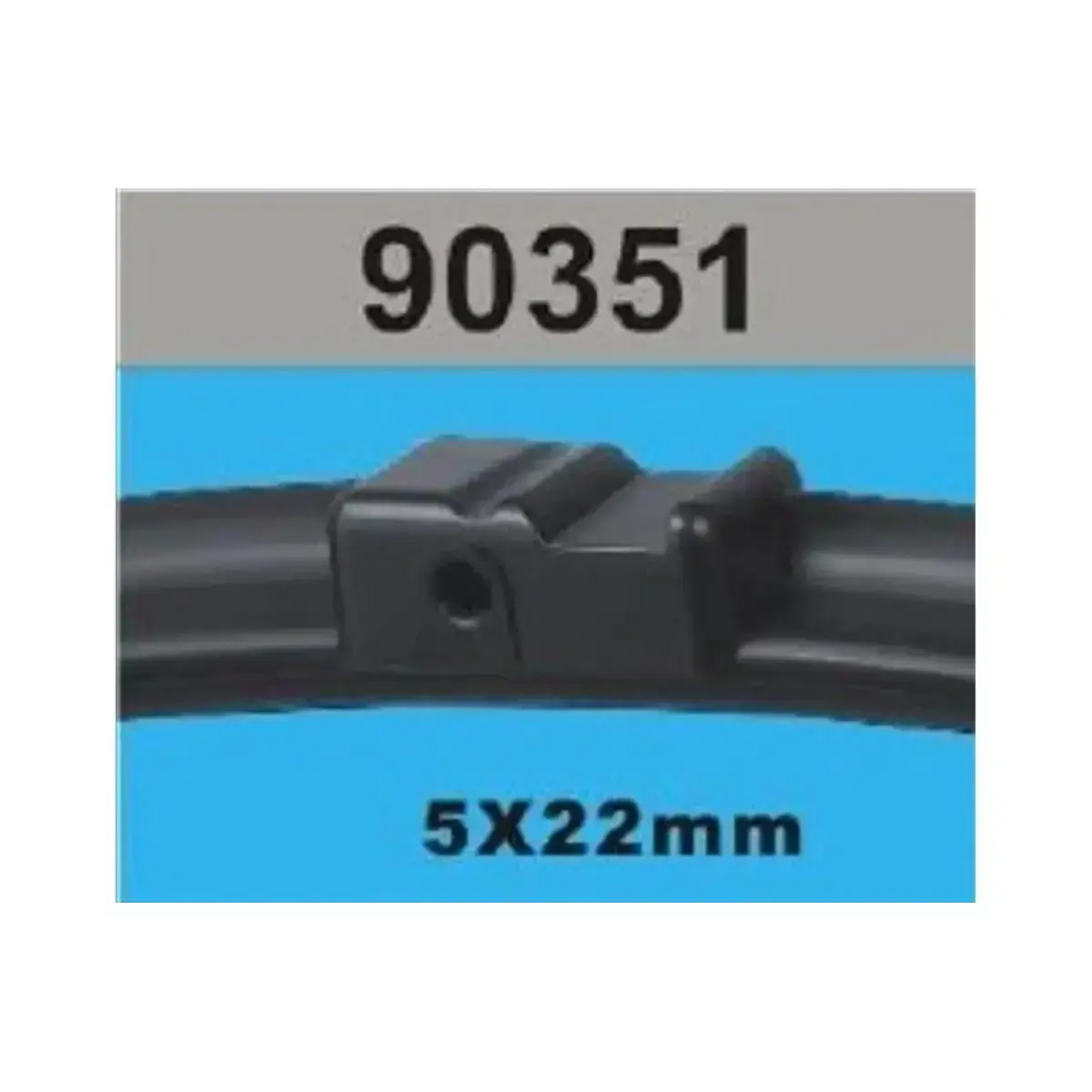 90351 MUZ TIPI ADAPTORLU SILECEK SET FOCUS 2 HB/SW 2004 -2011 FOCUS 2 SEDAN 2005 -2011 207 HB 2006 -2012 2 RBW