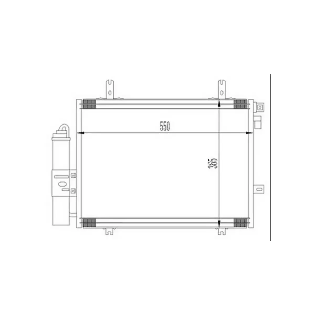 8200221132 KLIMA RADYATORU KANGO 2003 > ORIS