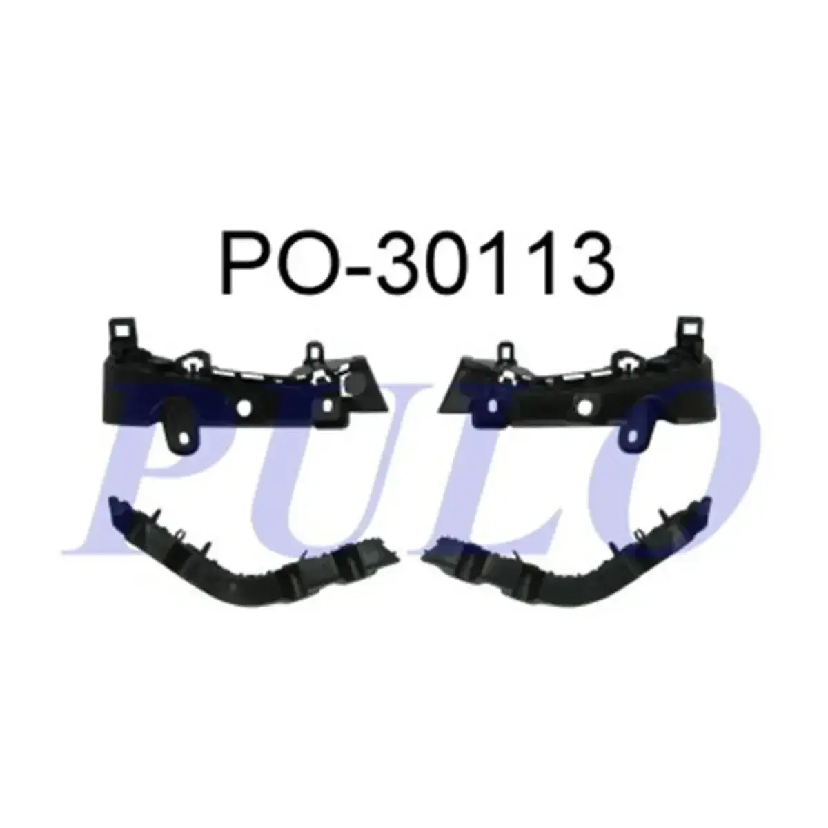 1608729480 ARKA TAMPON BRAKETI PEUGEOT P301 SET PULO