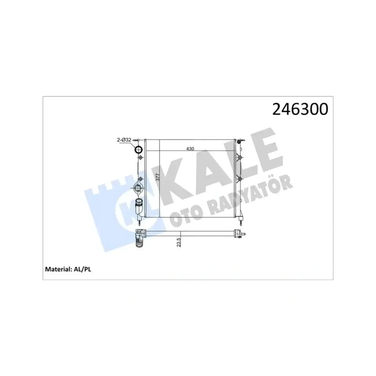 7700786444 RADYATOR R19 1.2 RN RT 1.4 TR GTR CLIO I 1.2 1.4 2 SIRA AL+PL KALE 7700786444 RADYATOR R19 1.2 RN RT 1.4 TR GTR CLIO I 1.2 1.4 2 SIRA AL+PL KALE