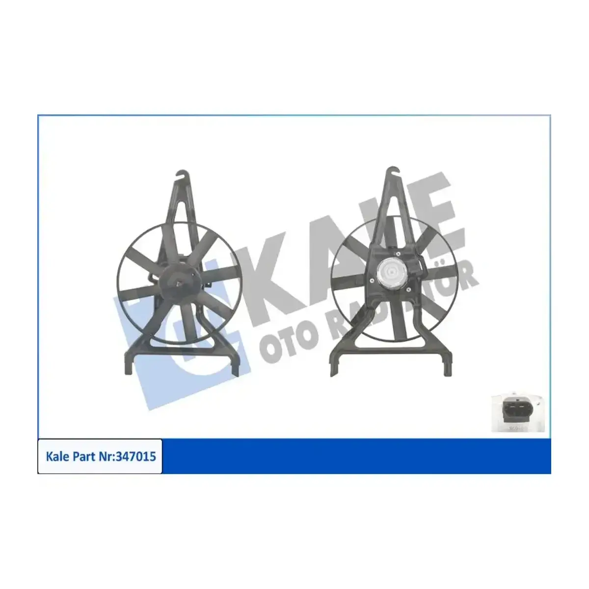 125356 FAN MOTORU 106 II-SAXO 1.4 8V 1.6 8V NAC (DAVLUMBAZLI) KALE