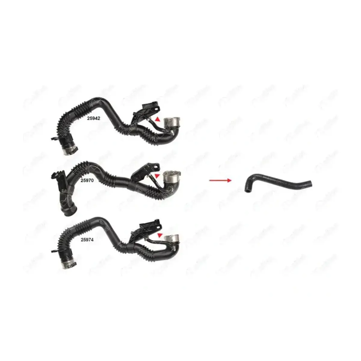 144604BD1B TURBO BORUSU HORTUMU PLASTIK BORU HARIC KADJAR KOLEOS II NIFEA