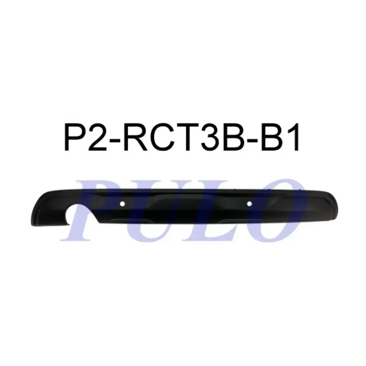 850703463R ARKA TAMPON SPOILERI CAPTUR 2019>EGSOZ CIKIŞLI ( 2 SENSORLU ) PULO