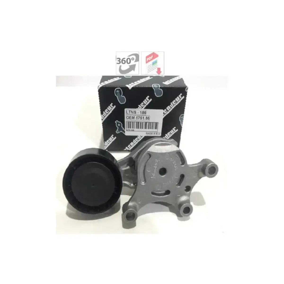 5751.H6 ALTERNATOR GERGI RULMANI ( KUTUKLU ) BERLINGO 1.6HDI 05 C3-C4-C5 II 1.6HDI 12 P206-P207 1.4HDI 06 FO LETENDEUR