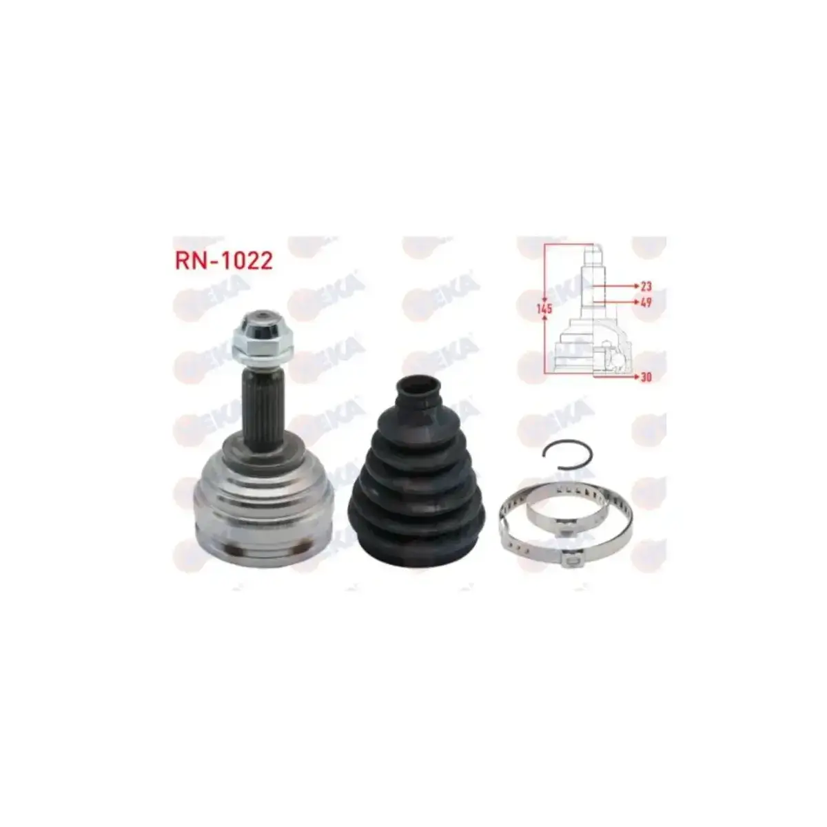 7711368284 AKS KAFASI DIS MEGANE II 23X30X49 VEKA