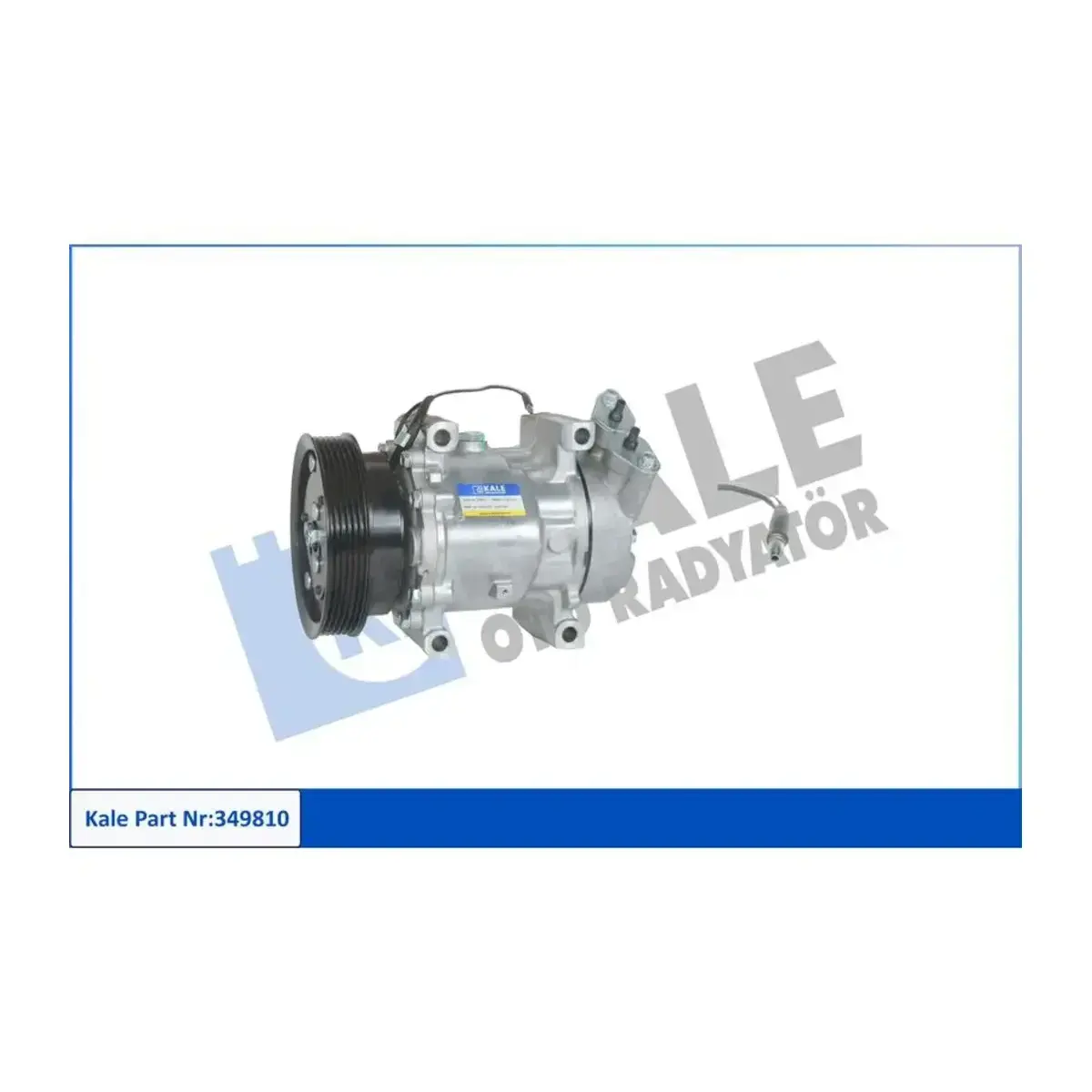 7700273801 KLIMA KOMPRESORU CLIO II 1.4-1.6 16V-1.5 DCI 01=> KANGO 1.4-1.6 16V-1.5 DCI 97=> 6PK - V KAYIS KASN KALE