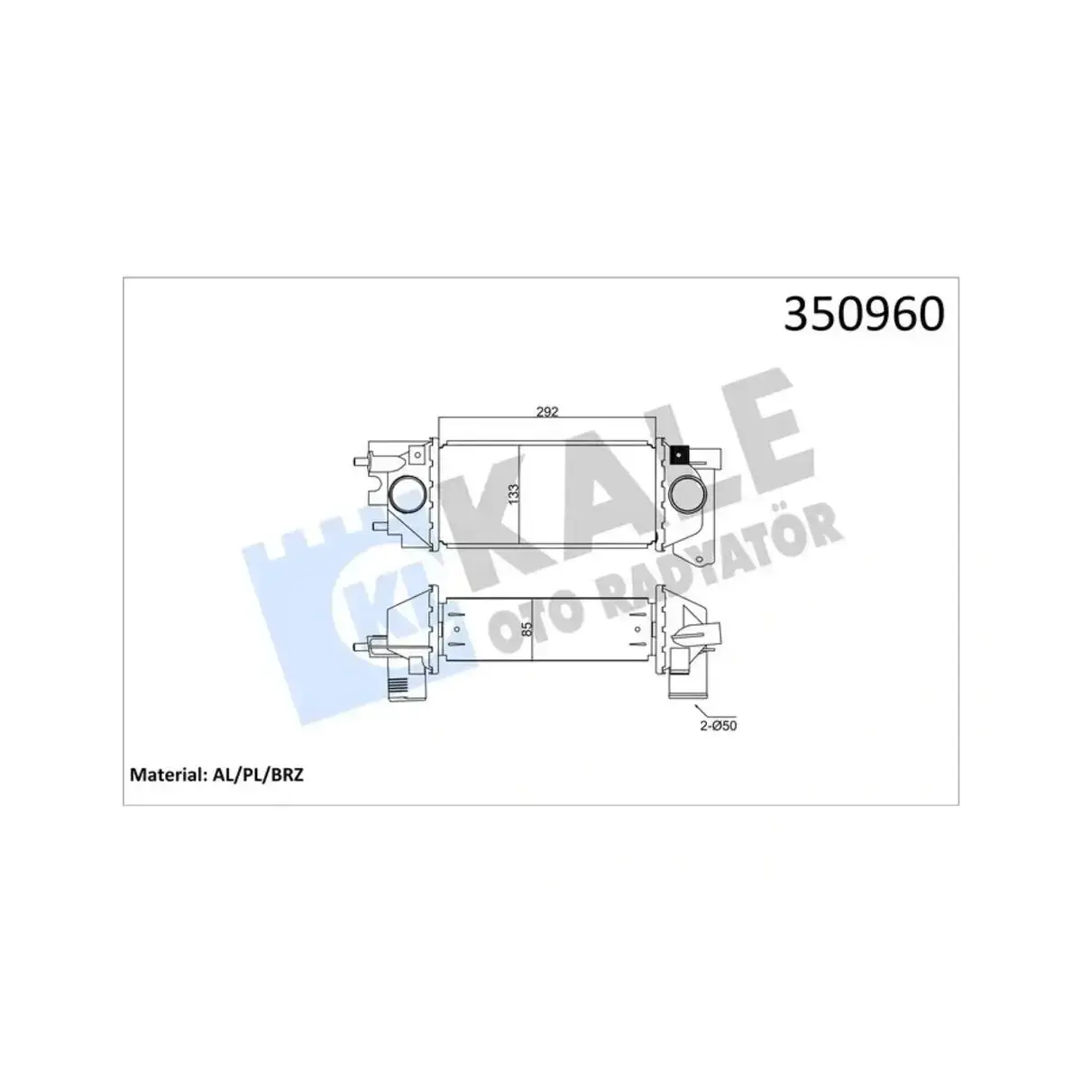 PCM100200 INTERCOOLER FREELANDER AL PL BRZ KALE