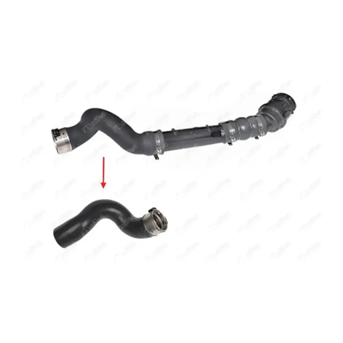 6070900637 TURBO HORTUMU BUYUK KANGO II 1.5 DCI PLASTIK PAR NIFEA