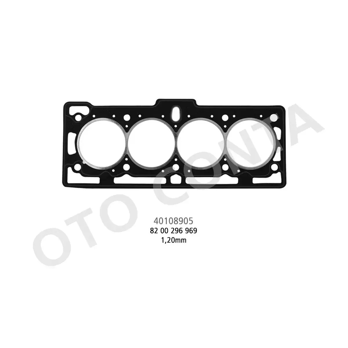 8200296969 SILINDIR KAPAK CONTASI LOGAN SANDERO KANGO 1.4 1.6 (K7J 710) 1.20MM SACLI KLINGRIT OTOCONTA