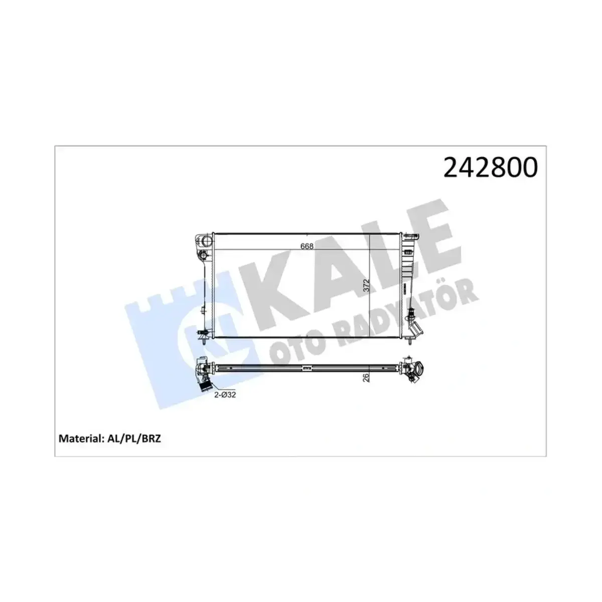 1301.CW RADYATOR PARTNER AL/PL/BRZ KALE
