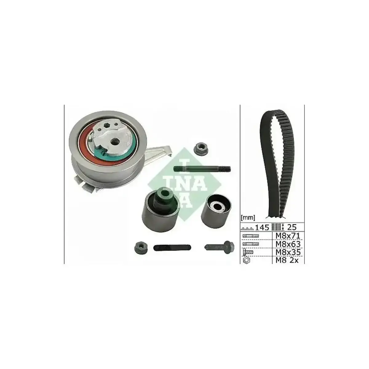 04L198119A TRIGER SETI (145x250 )GOLF7-A3-LEON-PASSAT-TİGUAN-OCTAVIA CADDY 1.6-2.0 TDİ INA