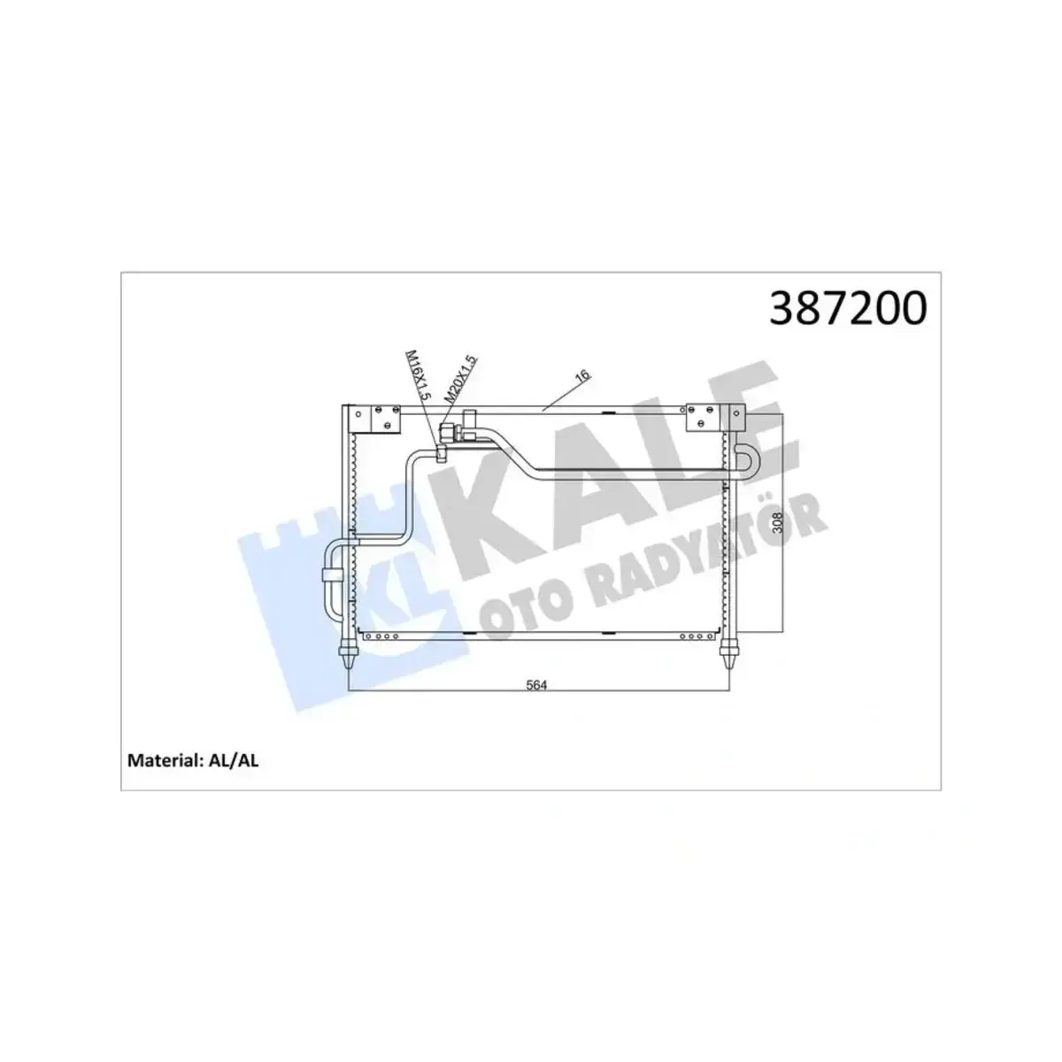 GA7H-61-480 KONDENSER 626 IV AL AL KALE